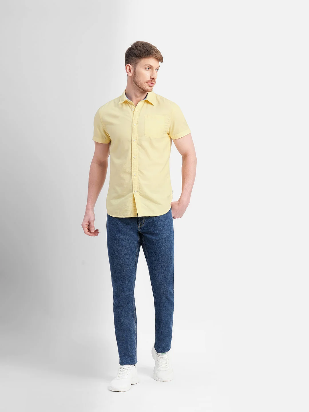 Yellow Short Sleeves Shirt - Image 6