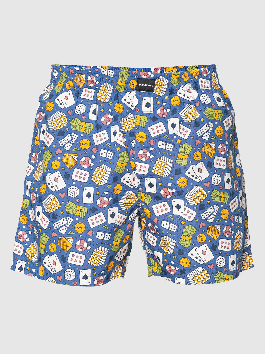 Blue All Over Casino Graphic Print Boxers - Image 6