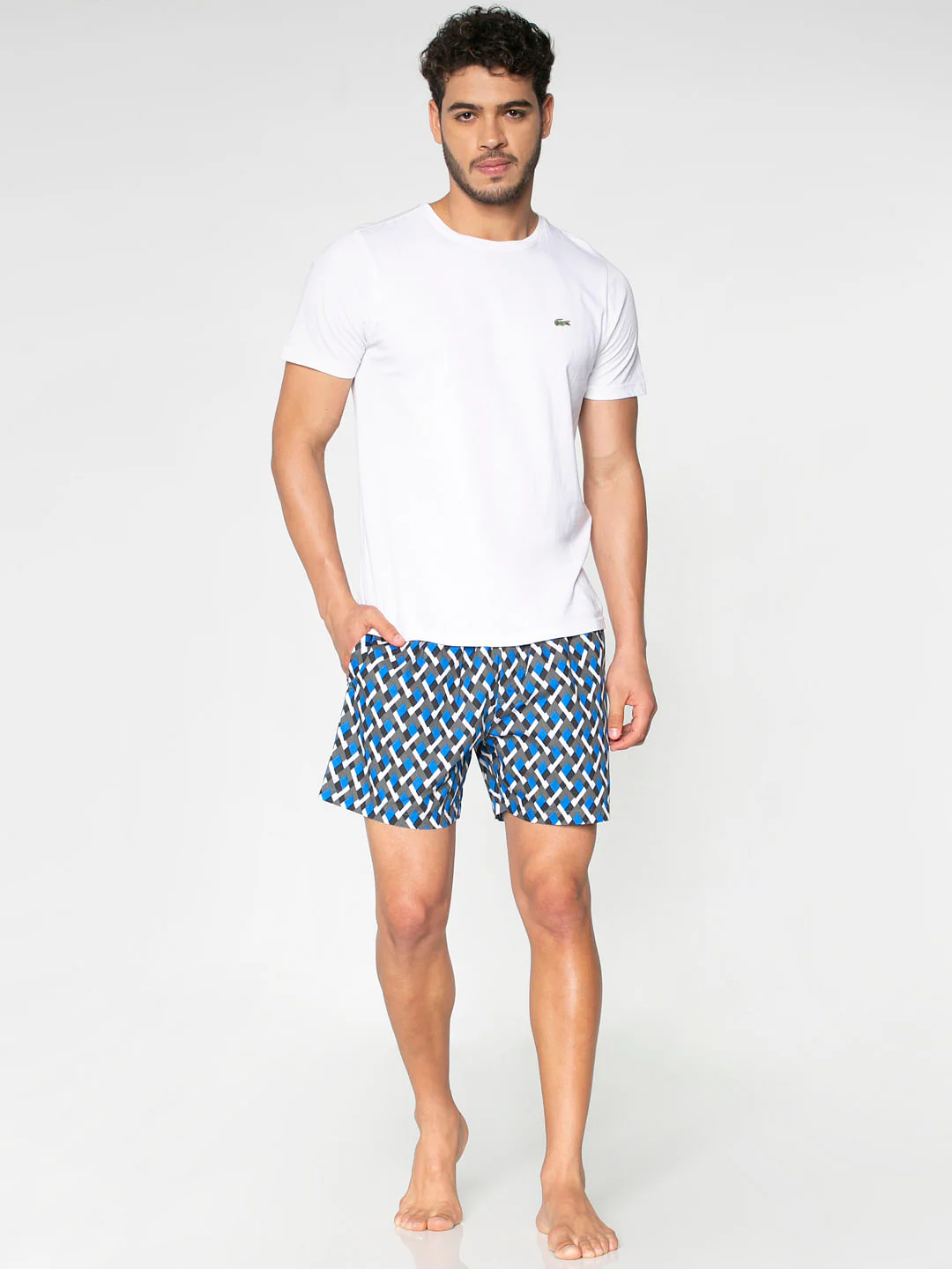 Blue All Over Printed Boxers - Image 7