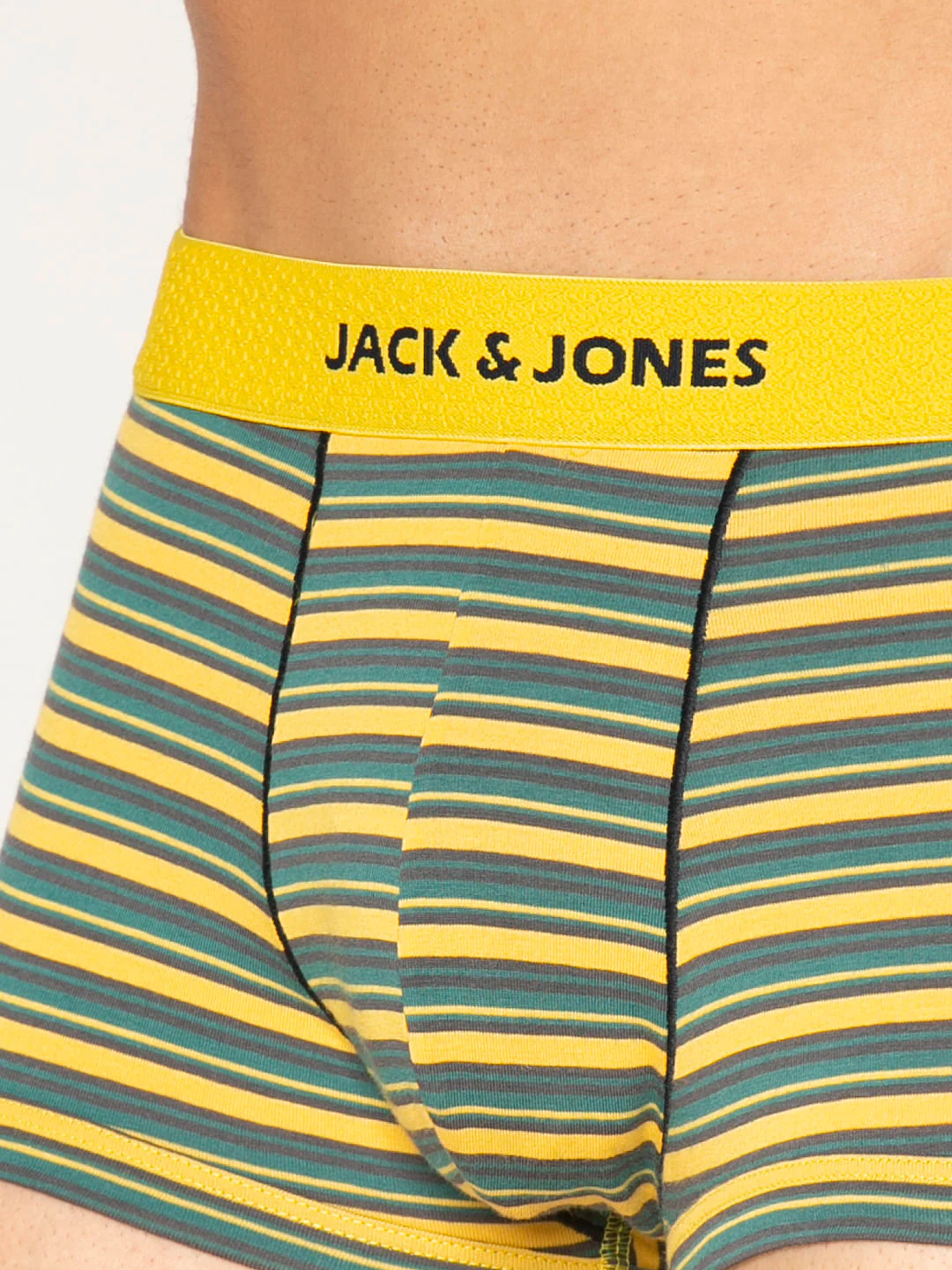 Yellow Striped Brazilian Trunks - Image 5