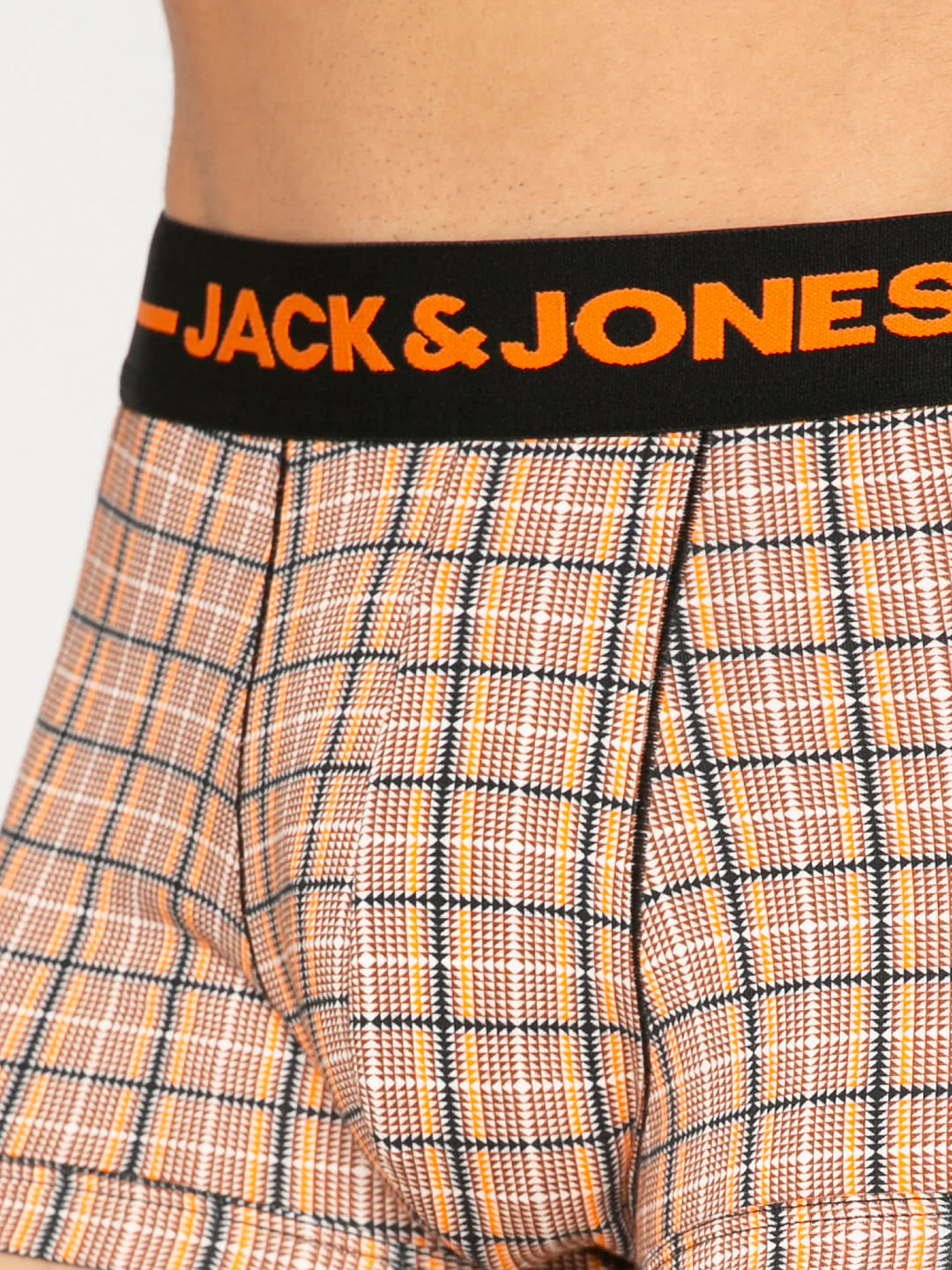 Black Checks Brazilian Trunks - Image 5