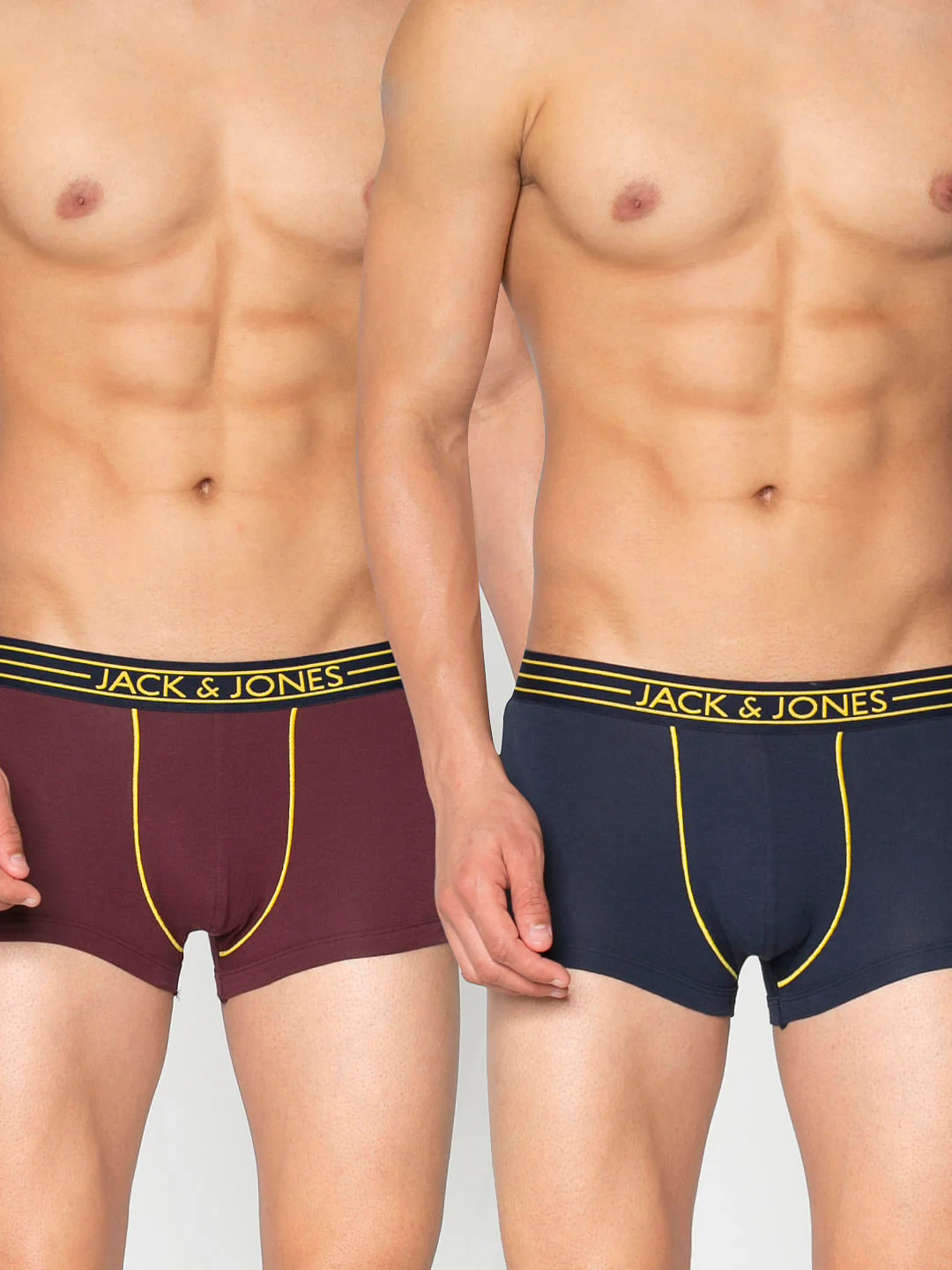 Pack Of Two Brazilian Trunks - Red And Blue