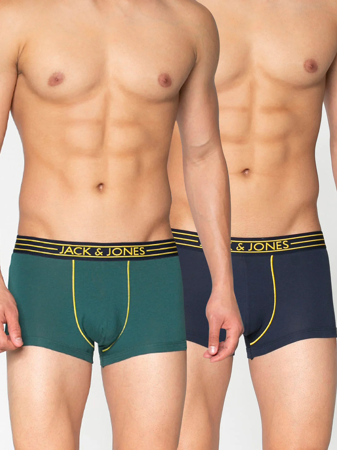 Pack Of Two Brazilian Trunks - Blue And Green