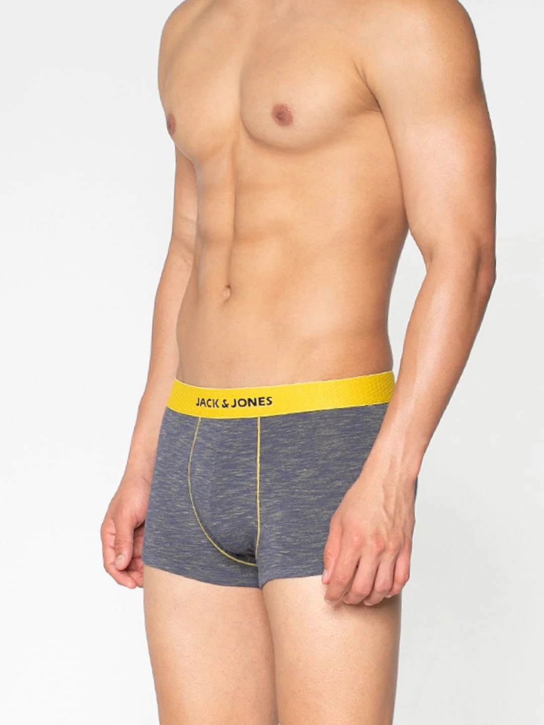 Blue Textured Brazilian Trunks - Image 2