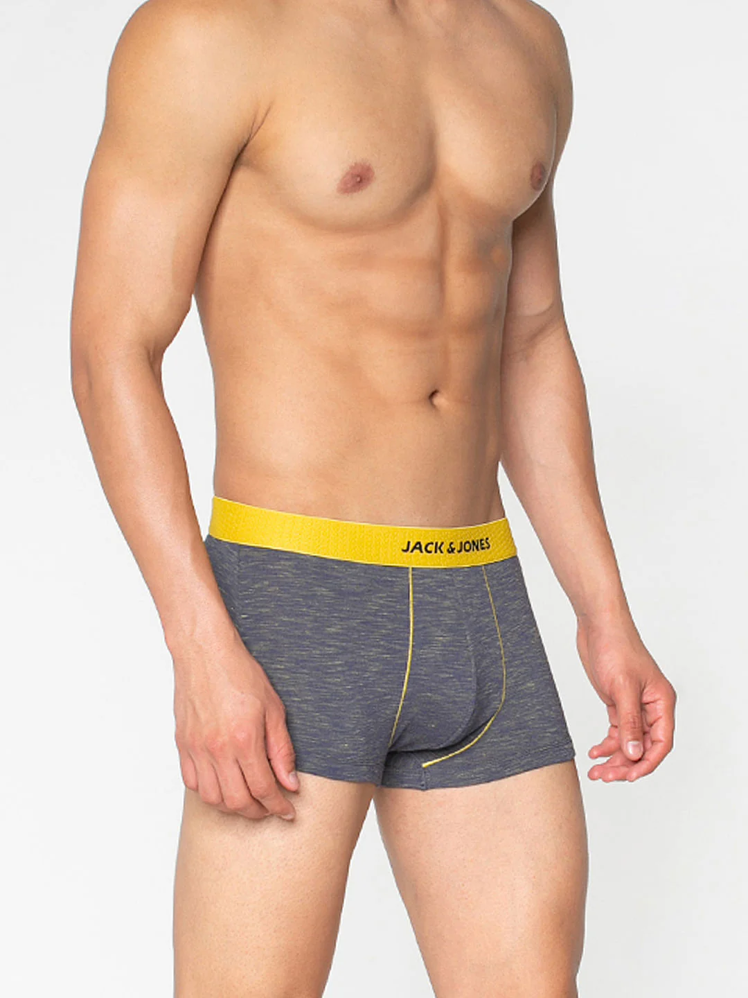 Blue Textured Brazilian Trunks - Image 3