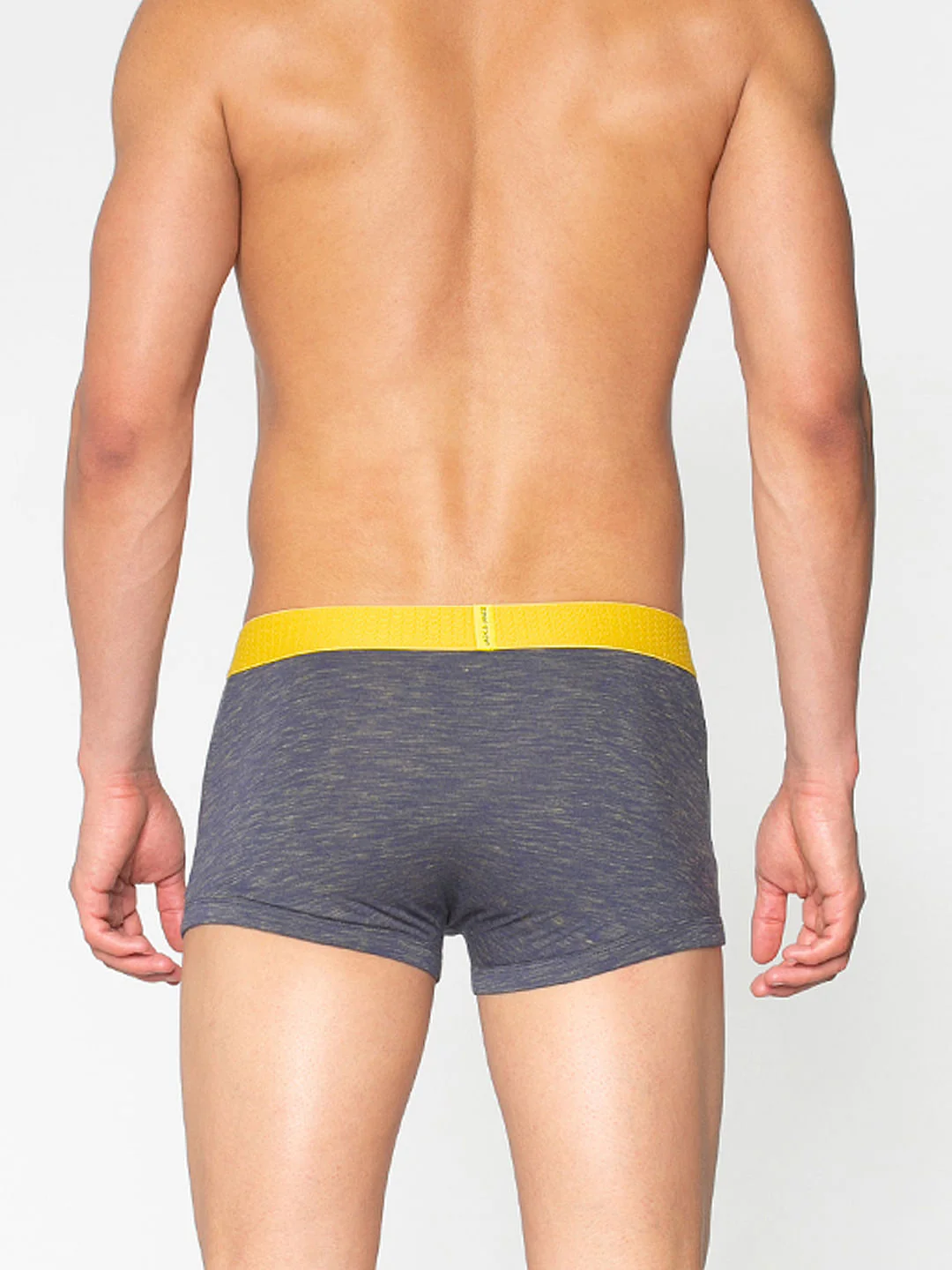 Blue Textured Brazilian Trunks - Image 4