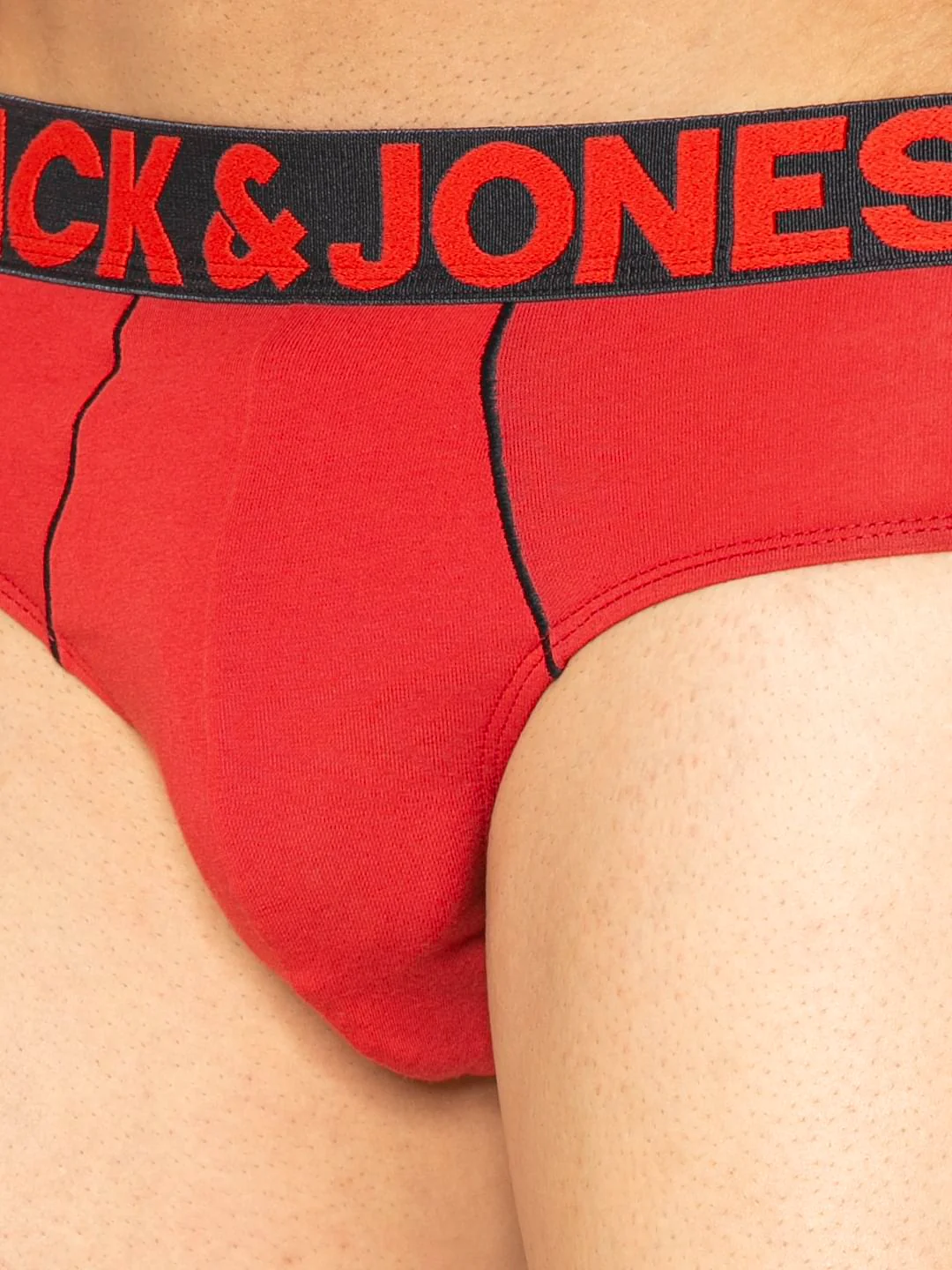 Red Solid Briefs - Image 5