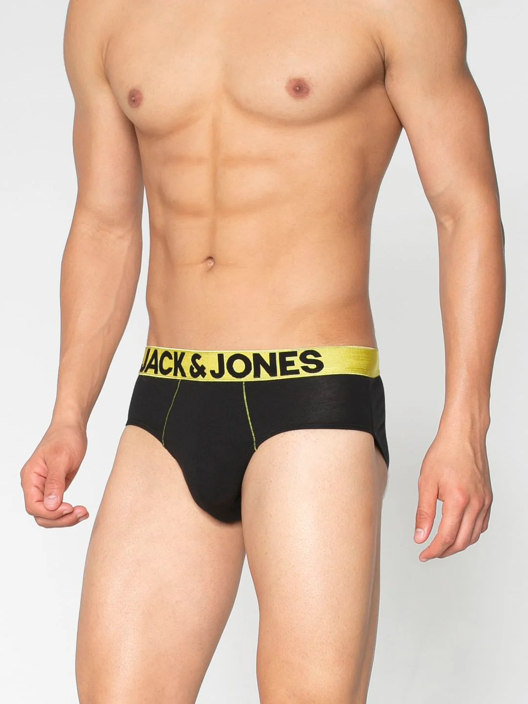 Black Solid Briefs - Image 2