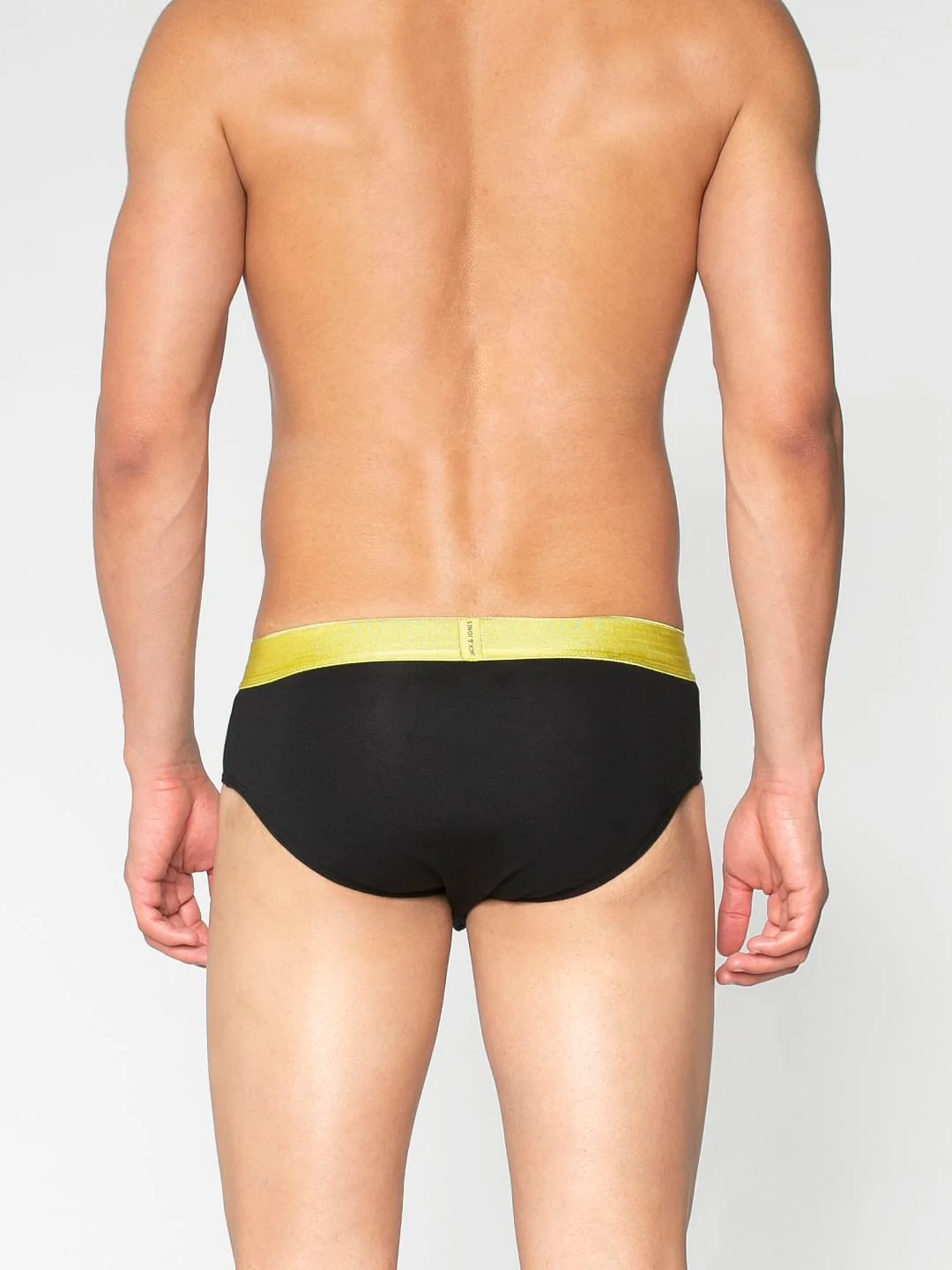 Black Solid Briefs - Image 4