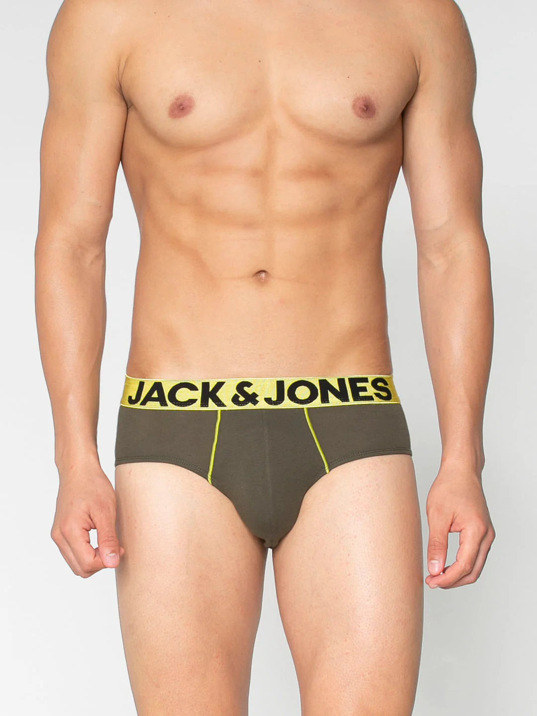 Pack Of Two Solid Briefs - Green And Red - Image 7