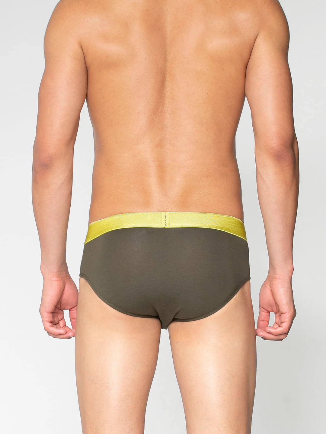 Pack Of Two Solid Briefs - Red And Green - Image 4