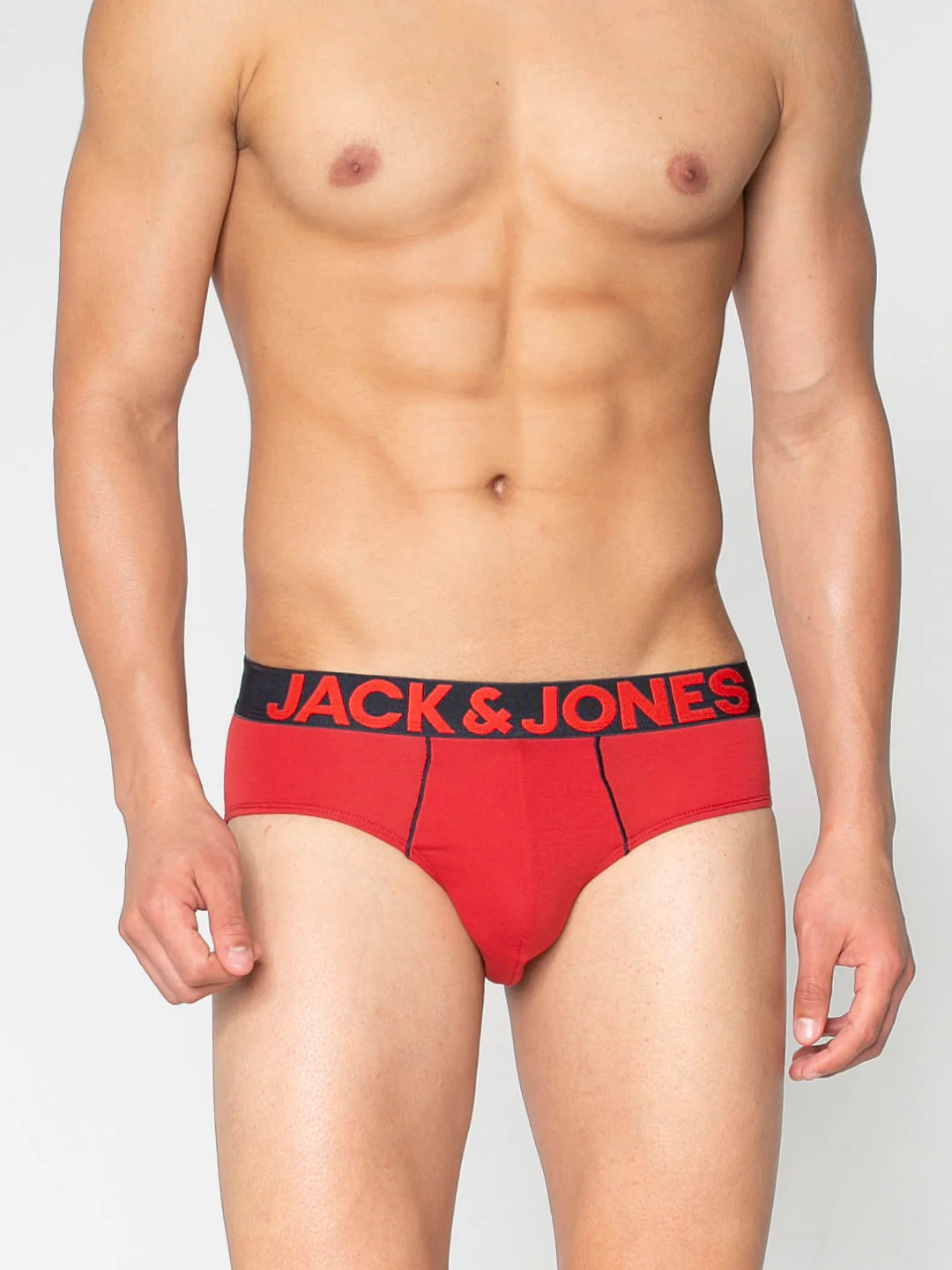 Pack Of Two Solid Briefs - Red And Green - Image 7