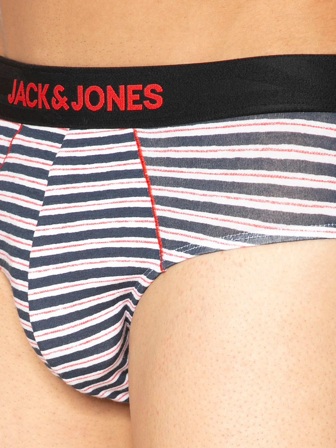 Blue And White Striped Briefs - Image 5