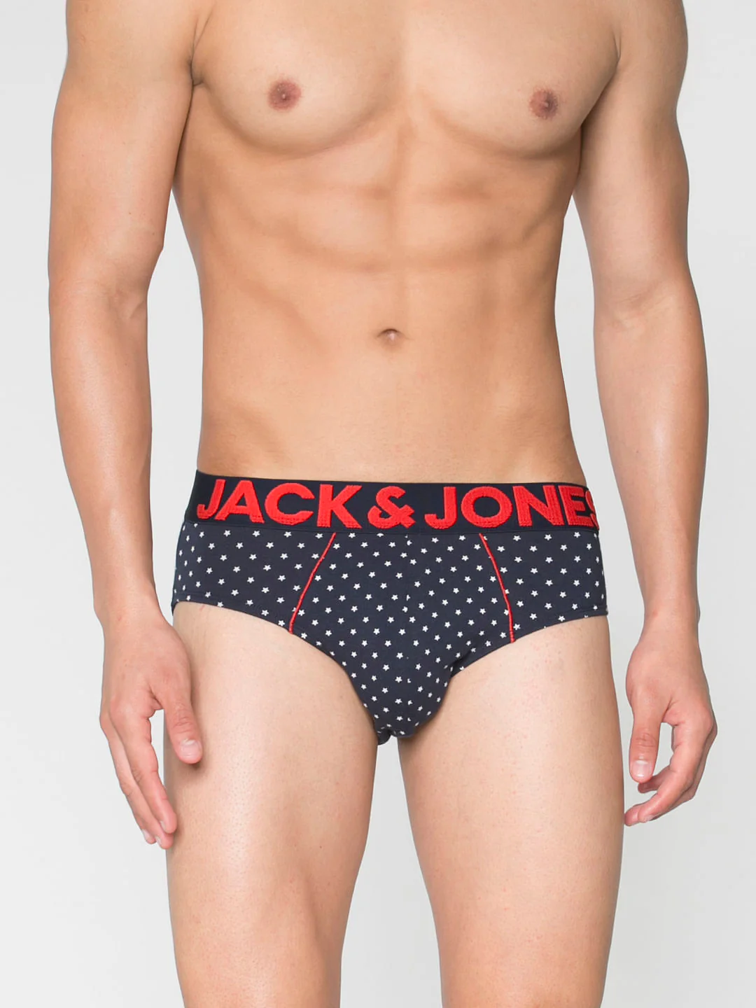 Blue All Over Star Print Briefs