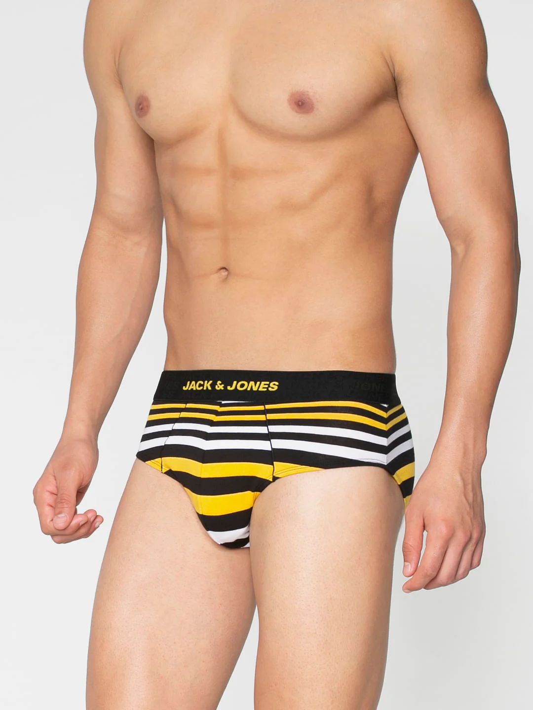 Black Striped Briefs - Image 2