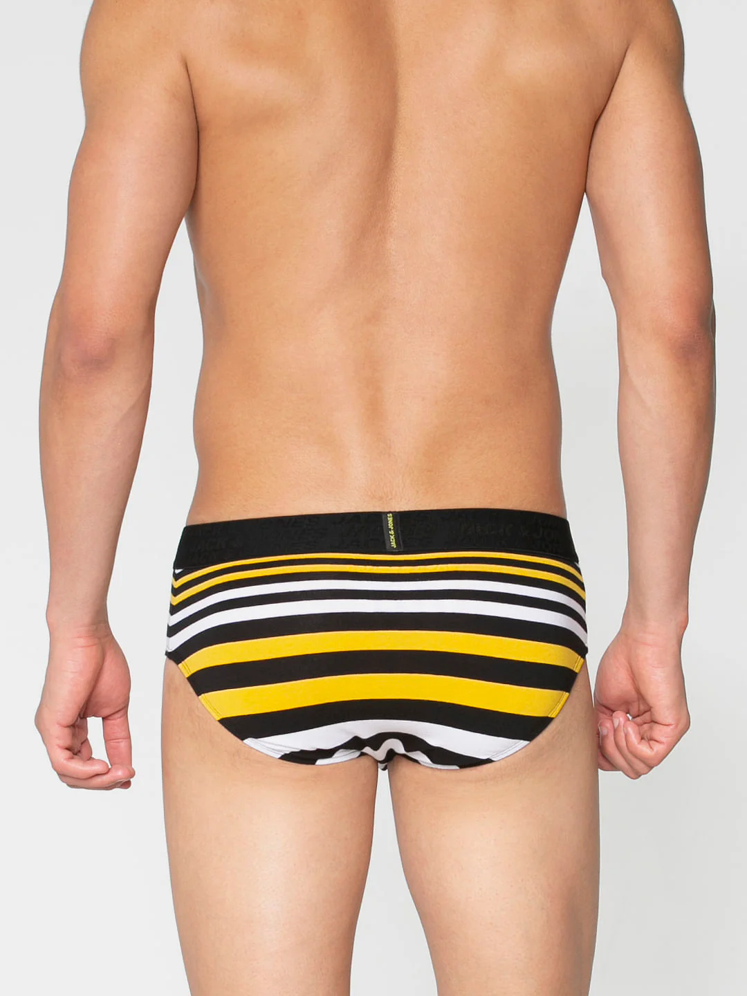 Black Striped Briefs - Image 4