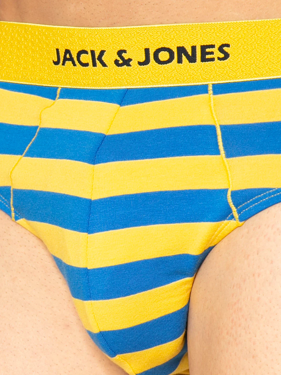 Blue And Yellow Striped Briefs - Image 5