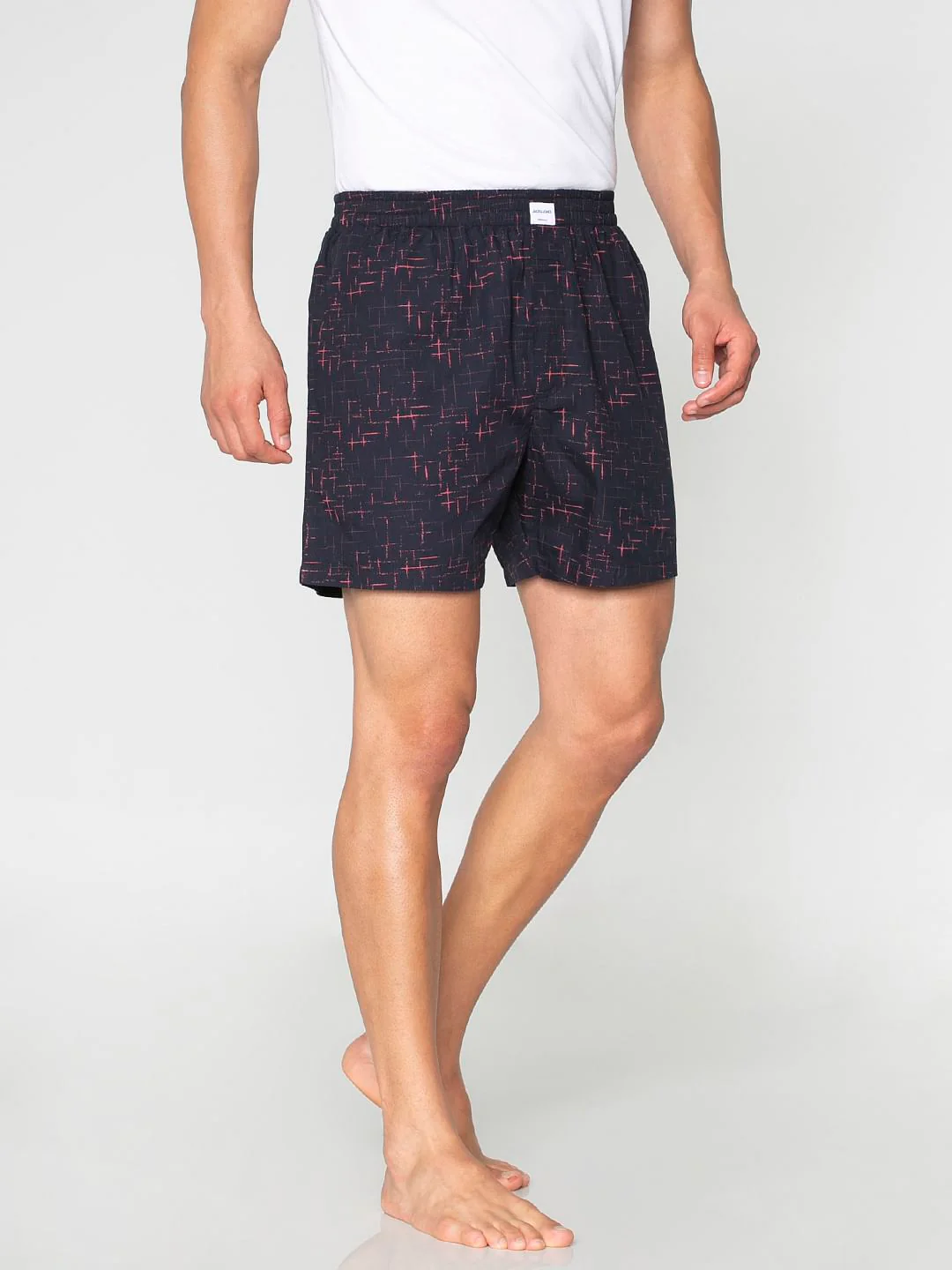 Navy Blue Printed Boxers - Image 4