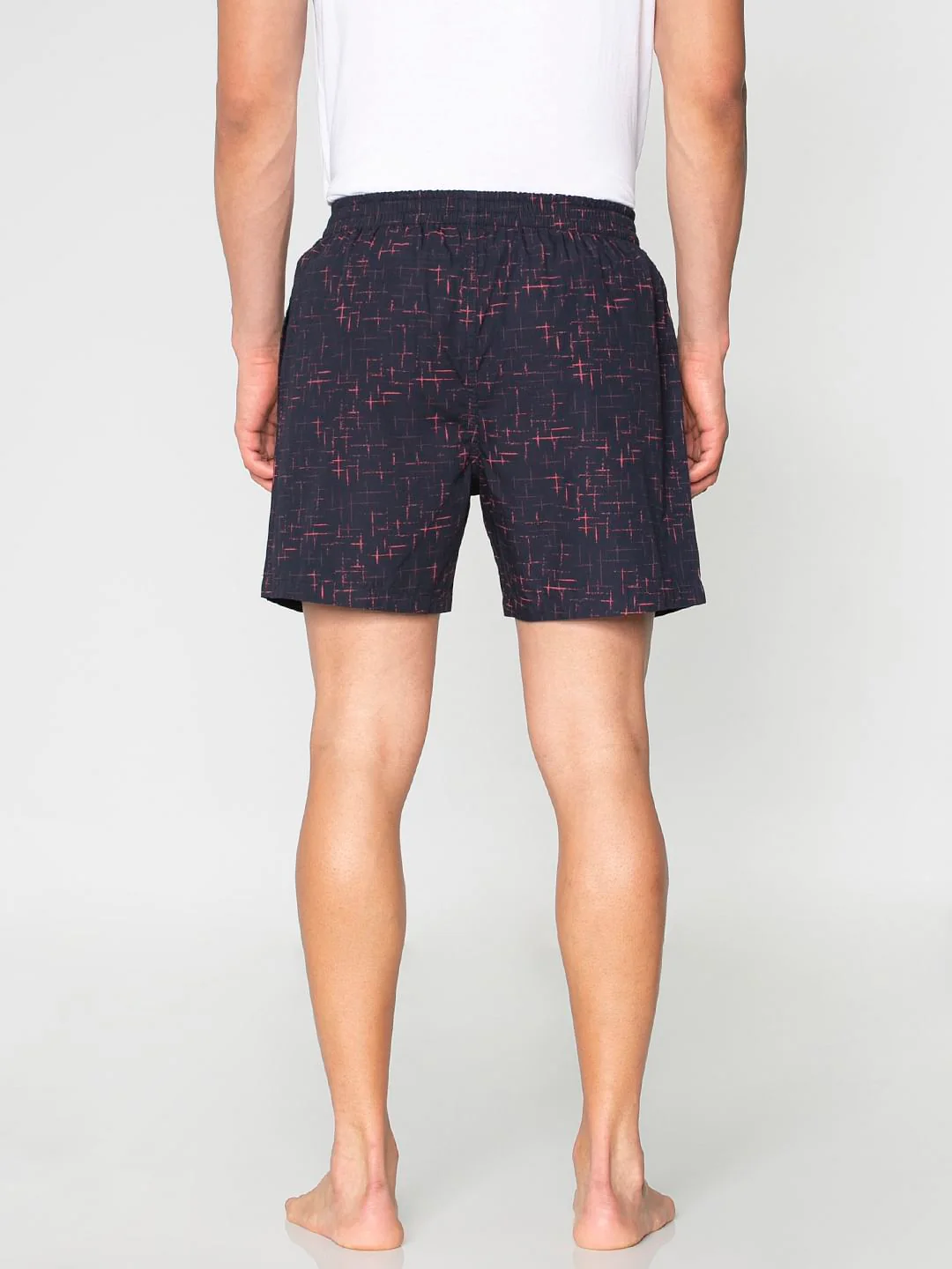 Navy Blue Printed Boxers - Image 5