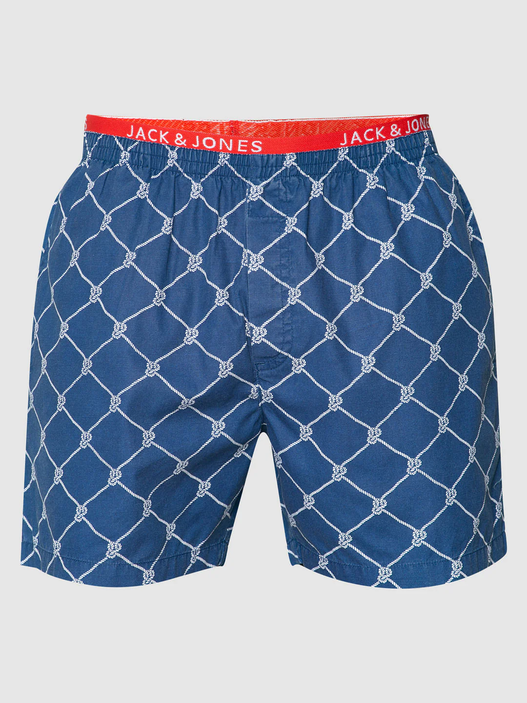 Blue All Over Knot Print Boxers - Image 7