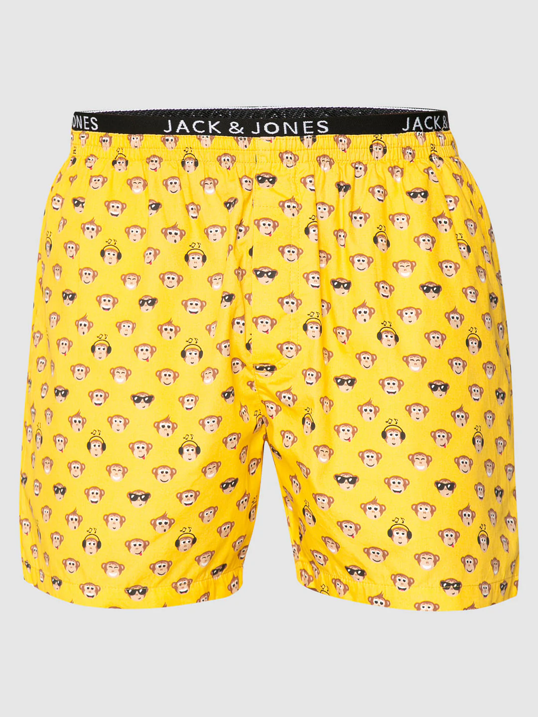 Yellow All Over Monkey Graphic Print Boxers - Image 7