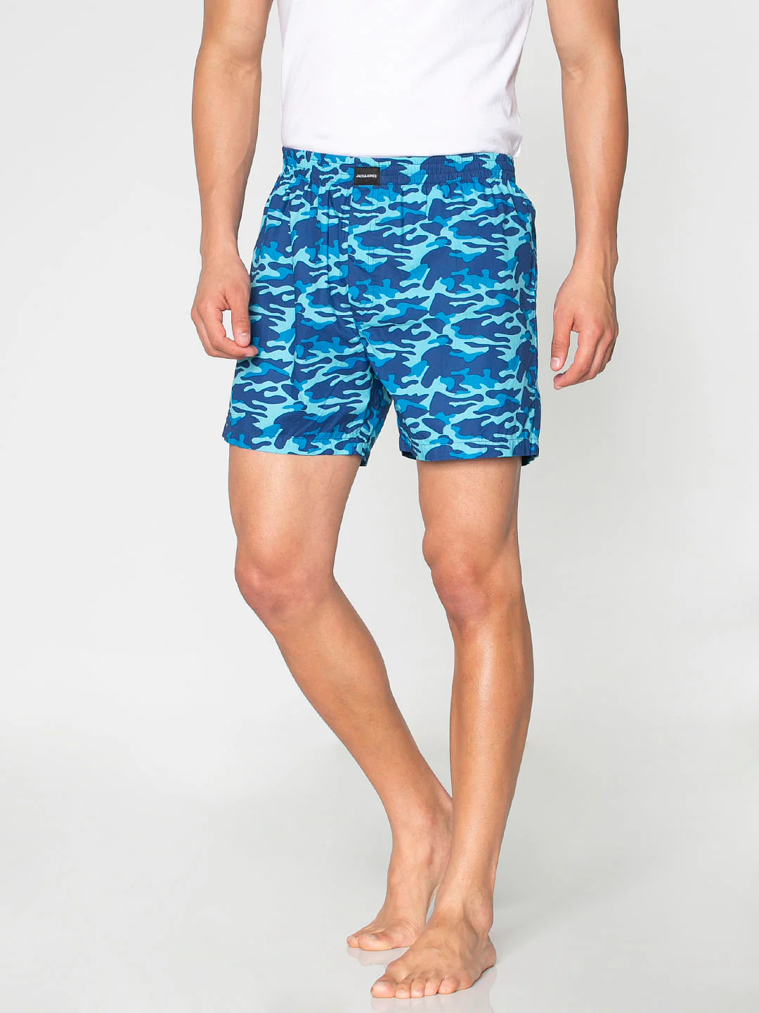 Blue Camo Print Boxers - Image 3