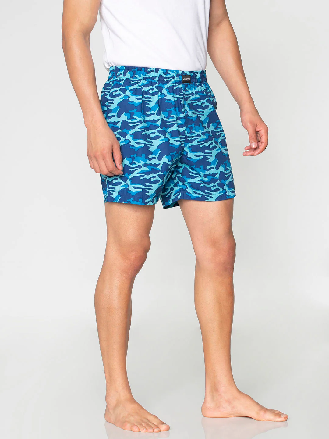 Blue Camo Print Boxers - Image 4