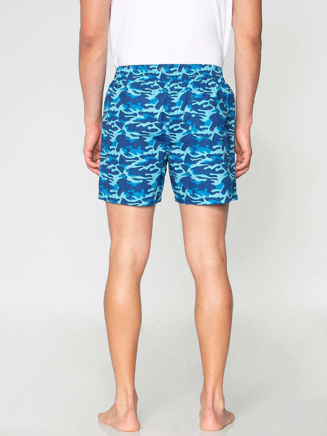 Blue Camo Print Boxers - Image 5