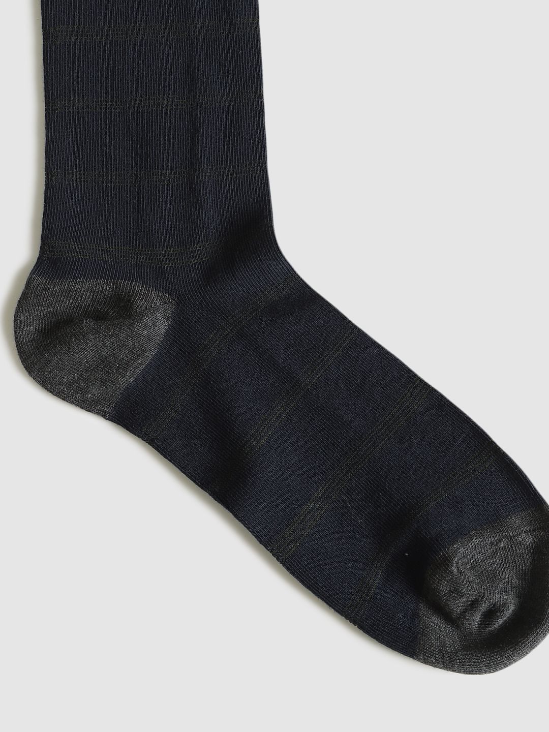 Pack Of Three Mid Calf Length Socks - Red, Green, Blue - Image 9