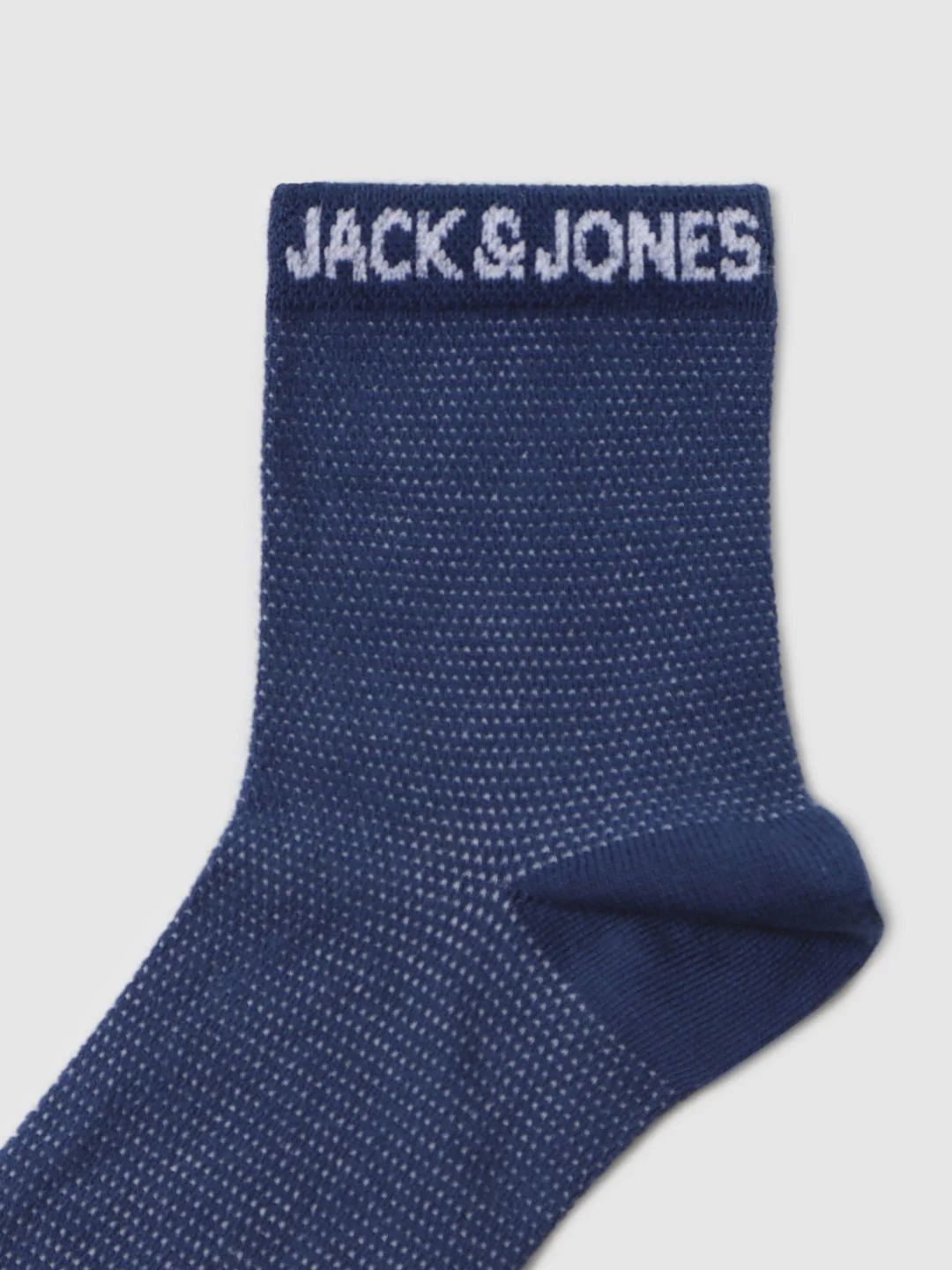 Blue Printed Mid Calf Length Pack Of Five Socks - Image 8