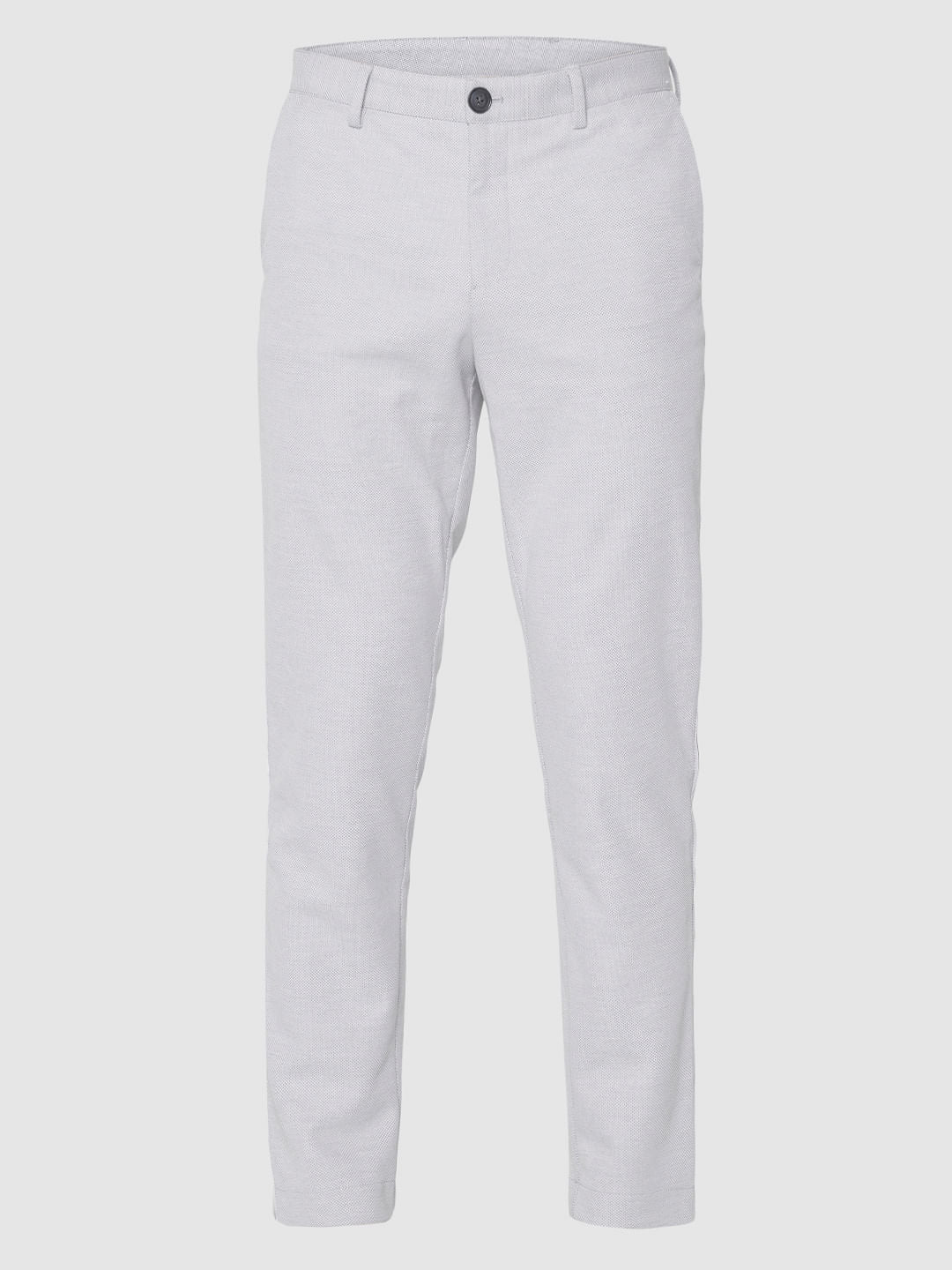 Grey Tape Detail Trousers - Image 7