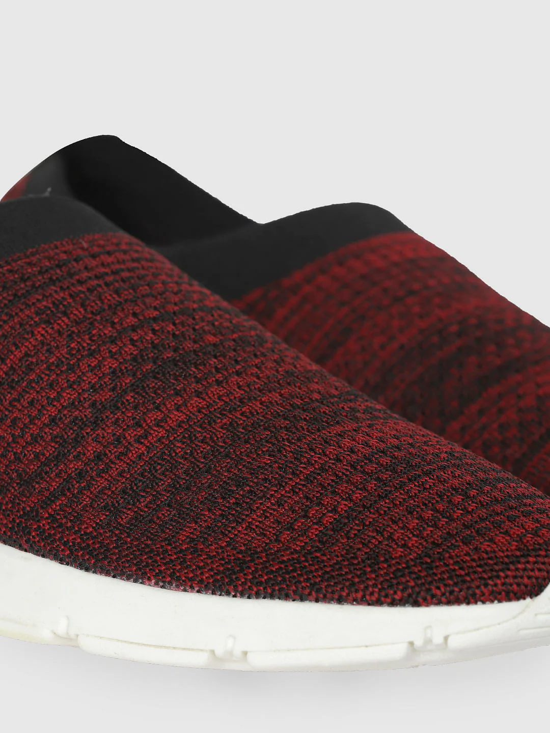 Red Slip On Sneakers - Image 3