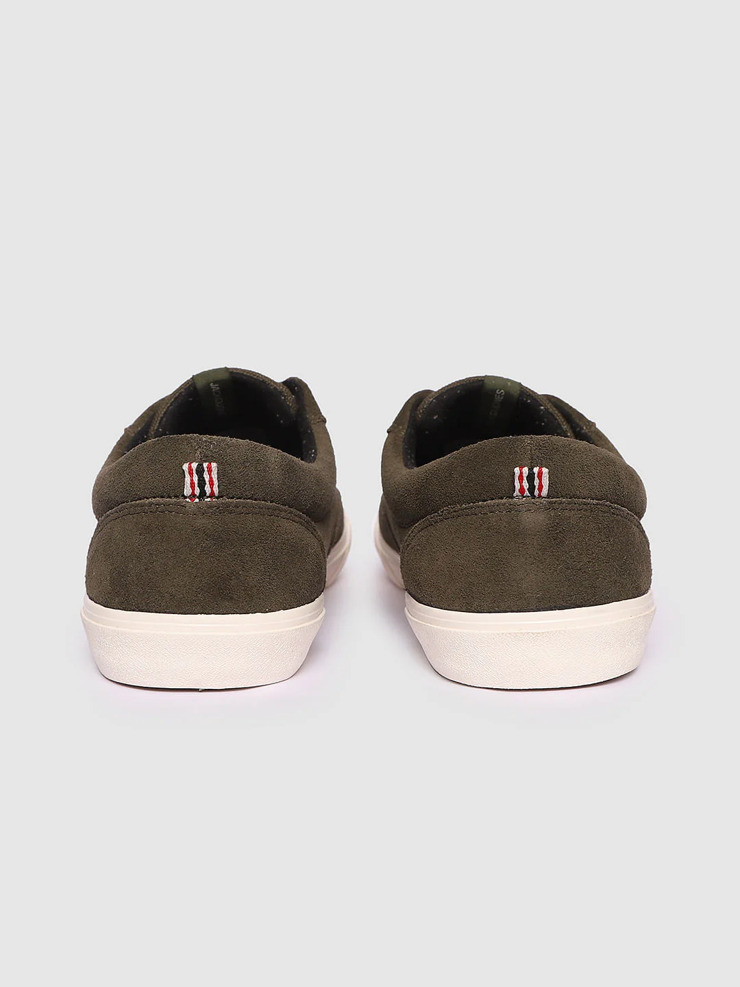 Dark Green Suede Sneakers - Image 4