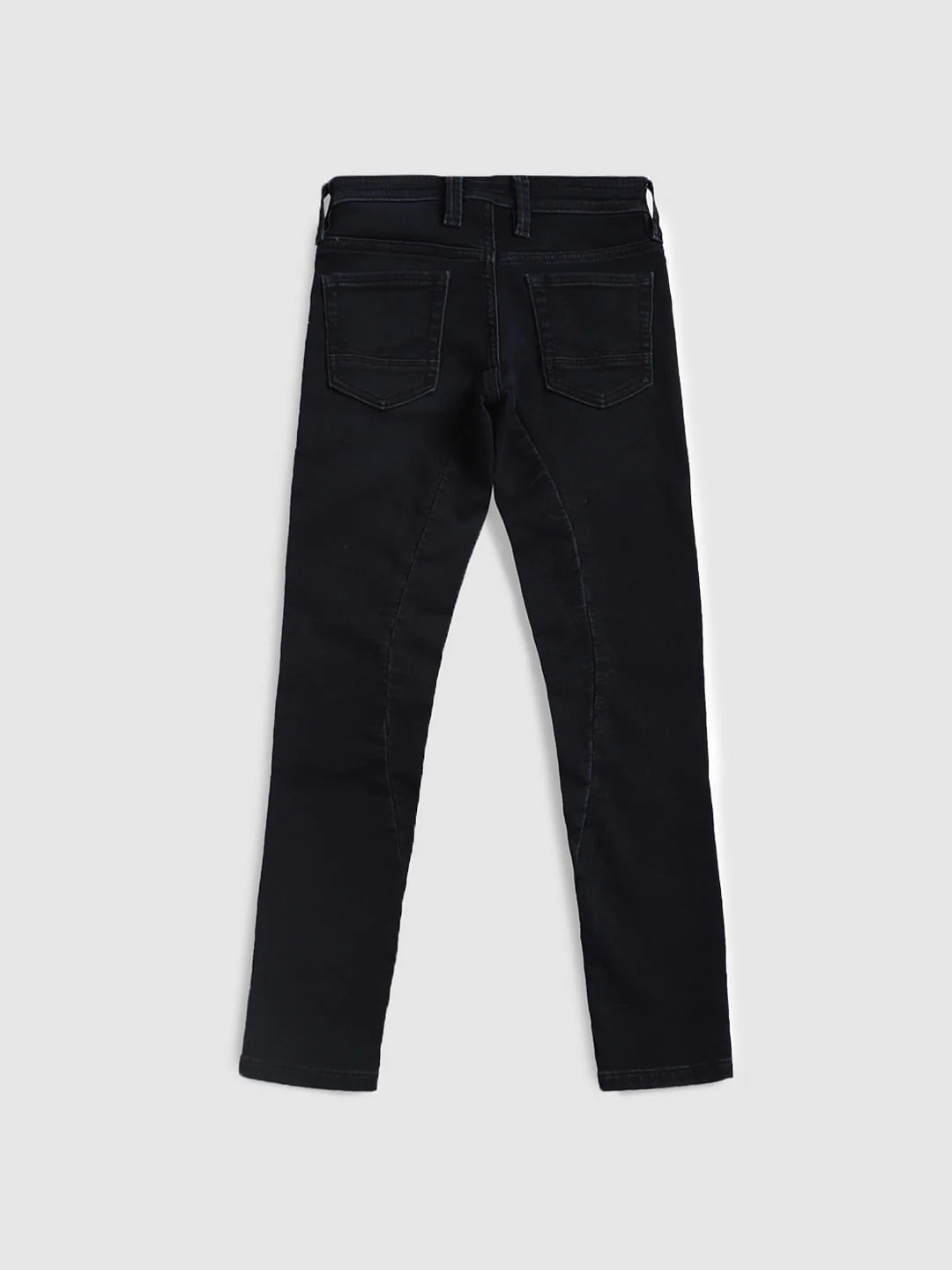 Boys Blue Drawstring Glenn Slim Fit Jeans - Image 2