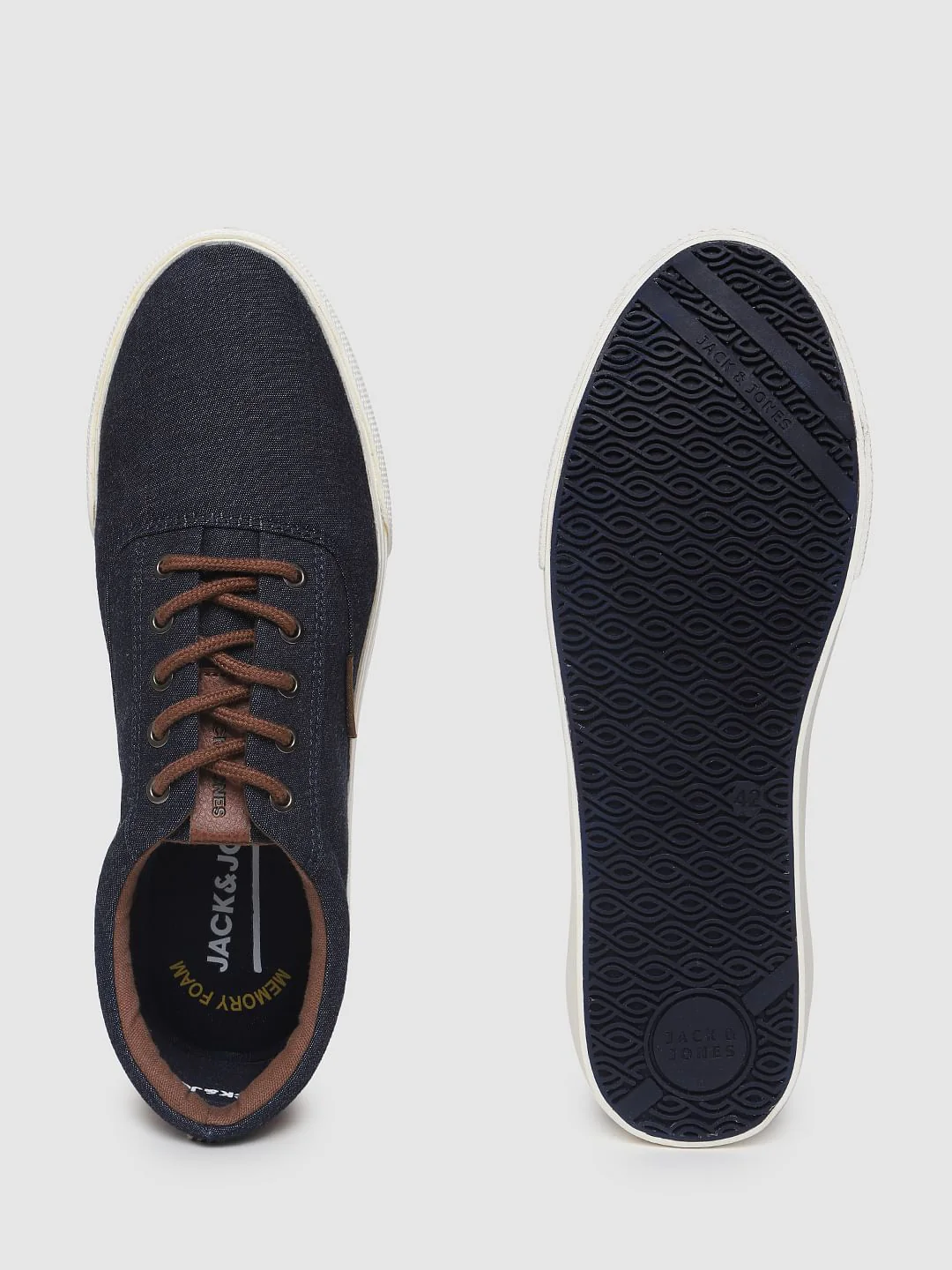 Blue Canvas Sneakers - Image 2