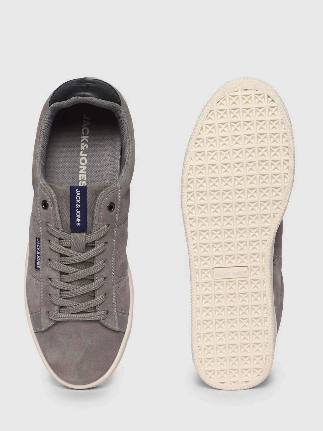 Grey Suede Sneakers - Image 3