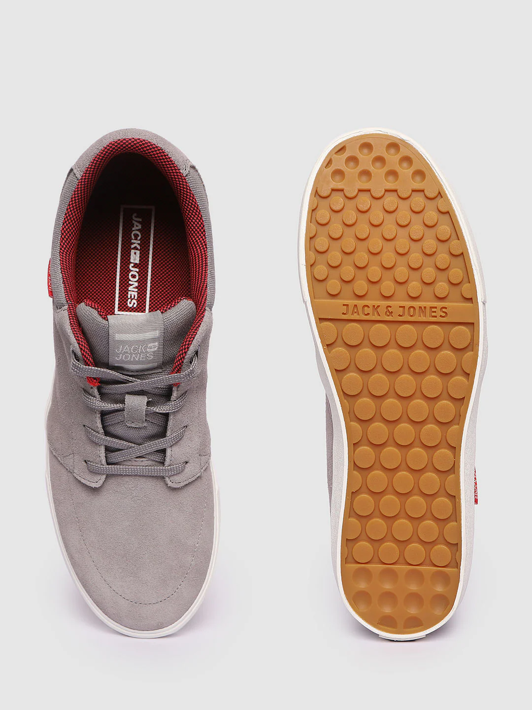 Grey Suede Sneakers - Image 3
