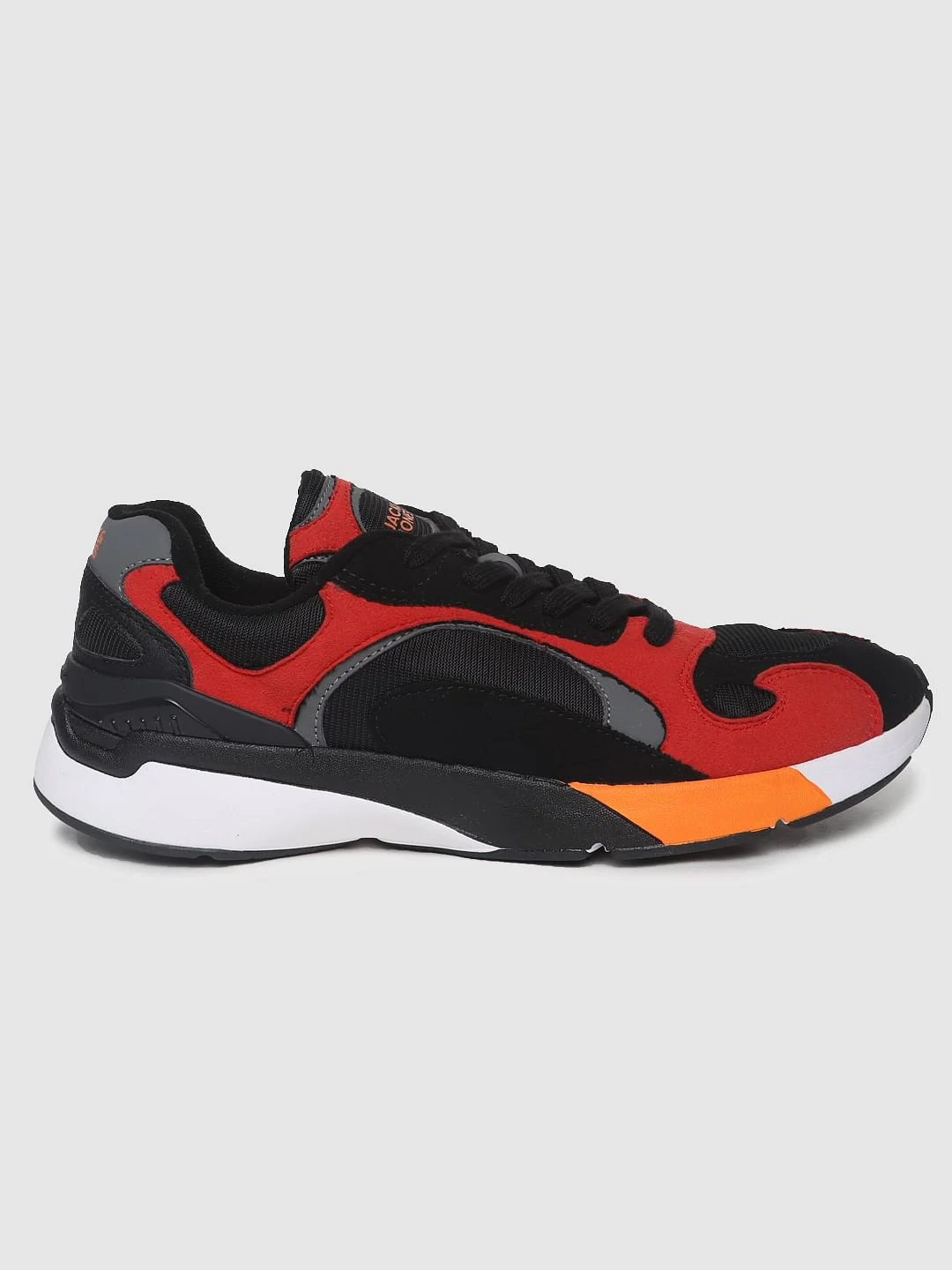 Red Colourblocked Trainers