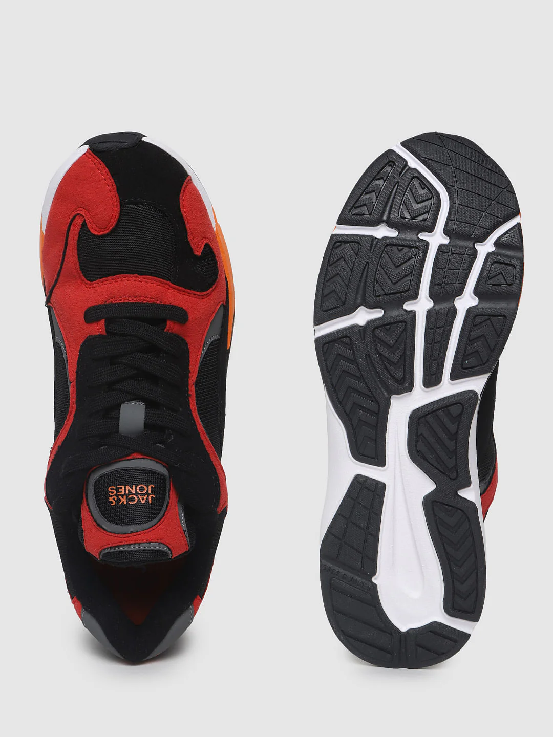 Red Colourblocked Trainers - Image 3