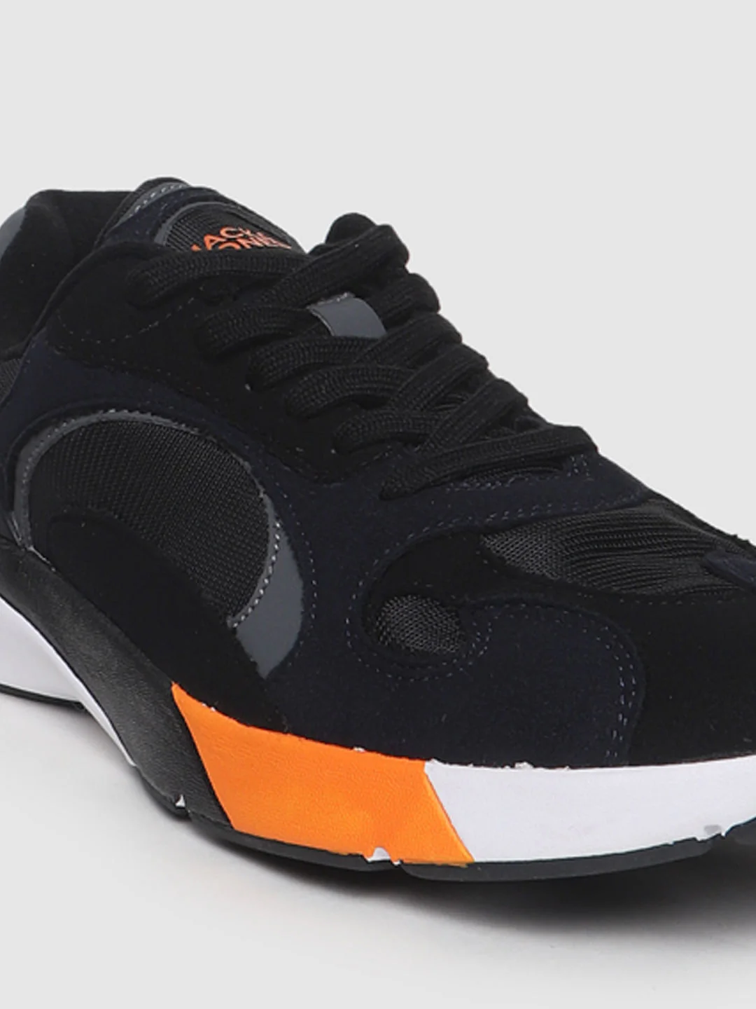 Black Colourblocked Trainers - Image 5