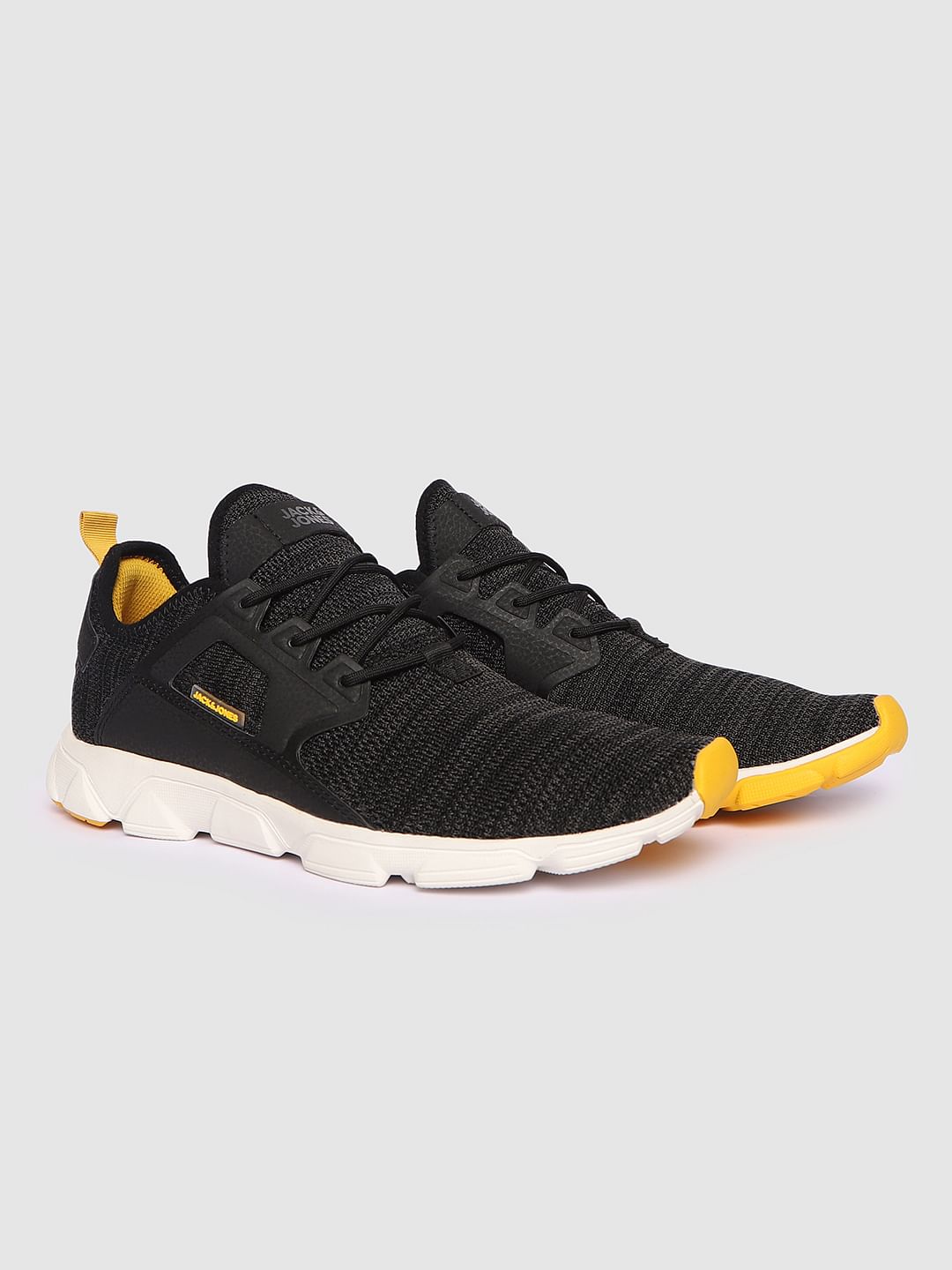 Black Mesh Sneakers - Image 2