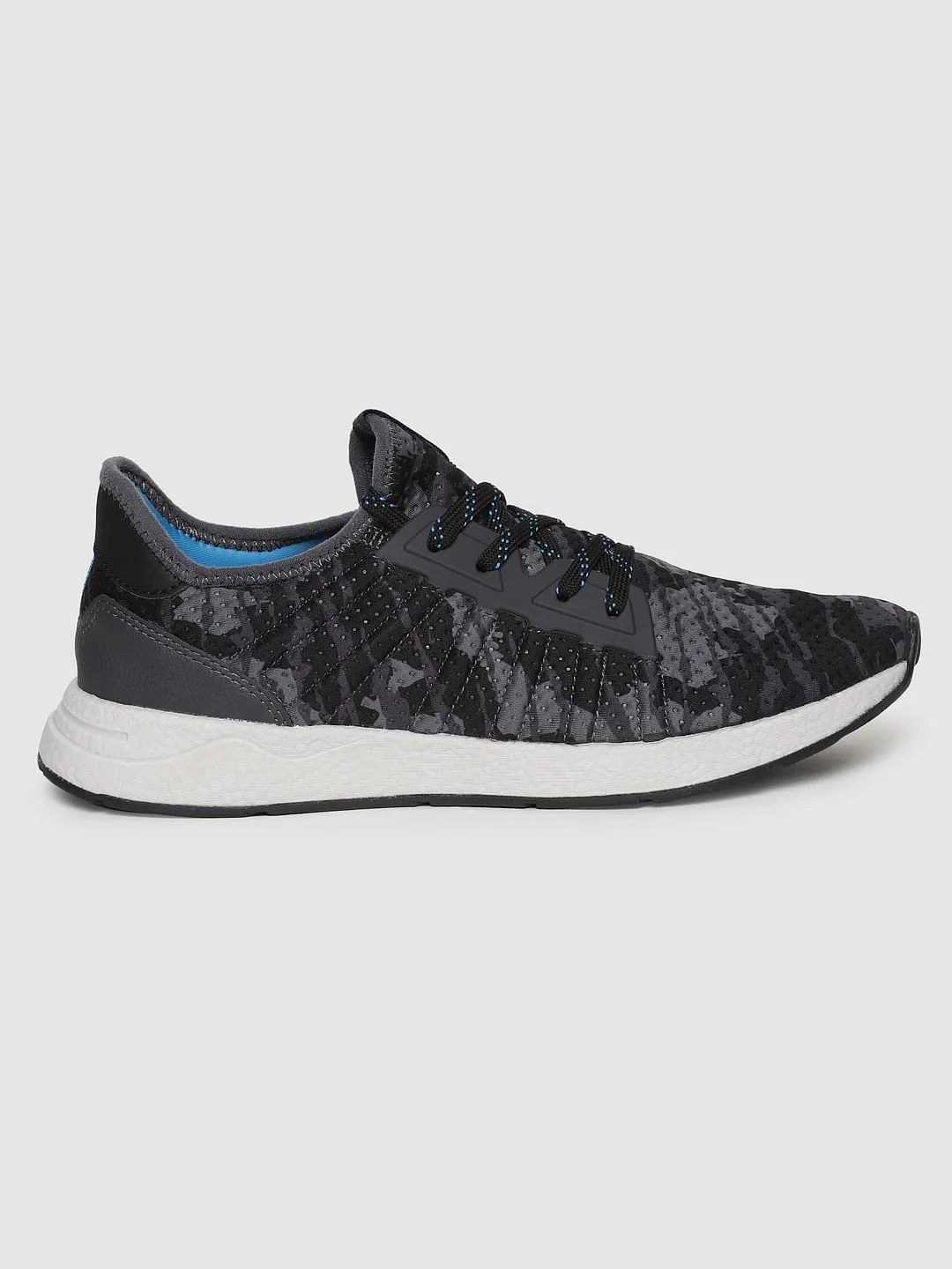 Black Camo Print Sneakers - Image 2