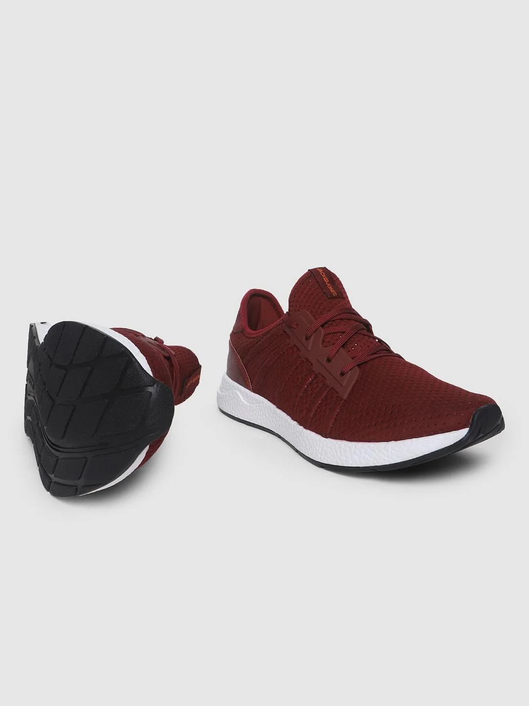 Maroon Mesh Trainers - Image 2