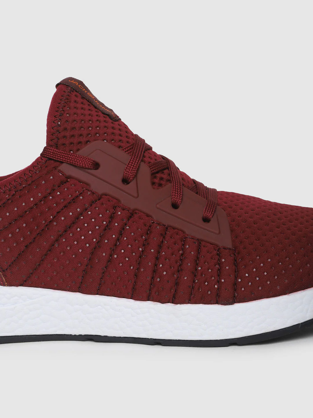 Maroon Mesh Trainers - Image 5