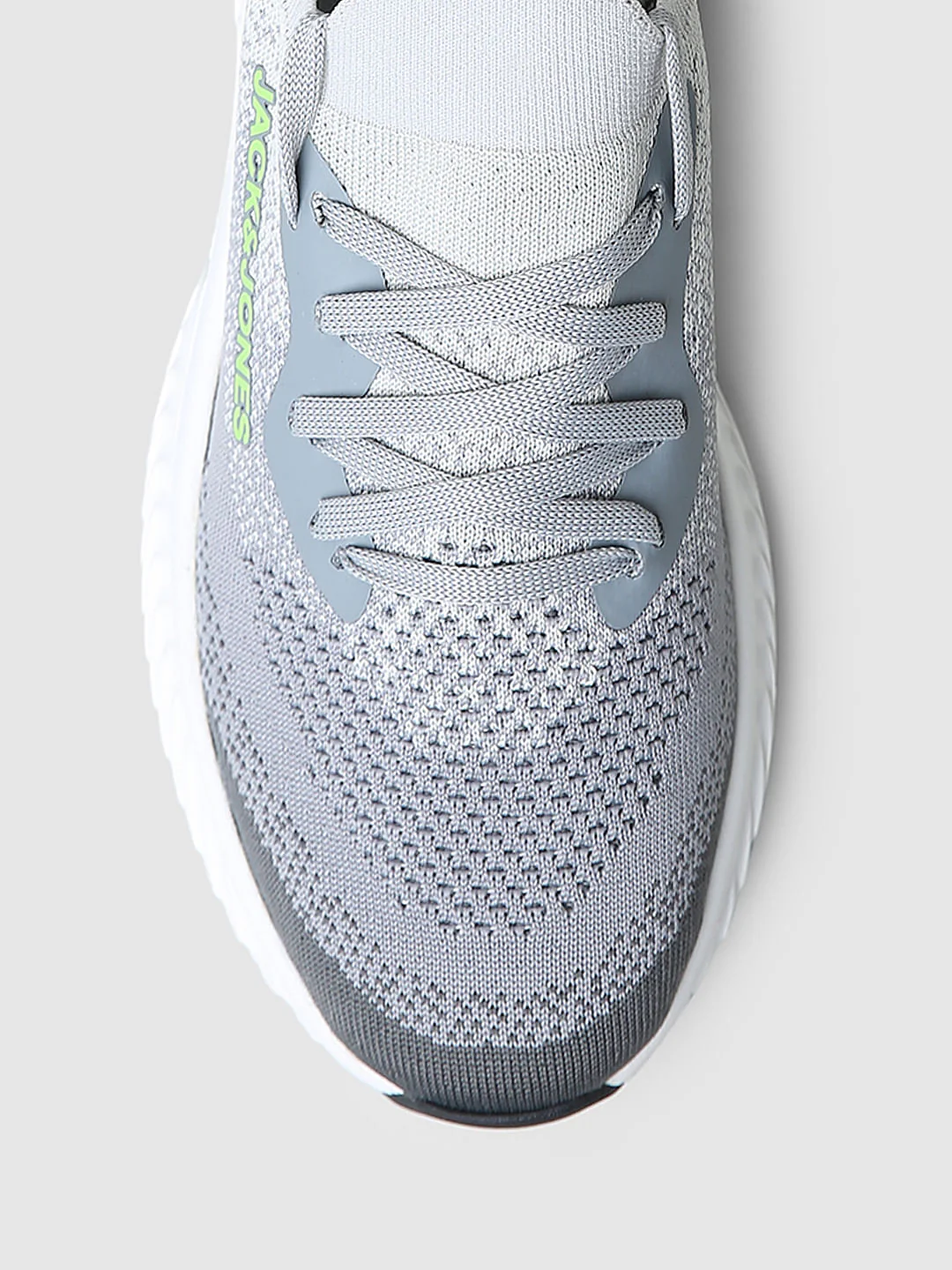 Grey Logo Print Sneakers - Image 7