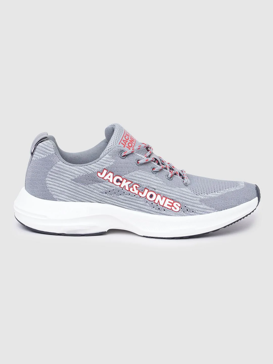 Grey Knit Sneakers - Image 3