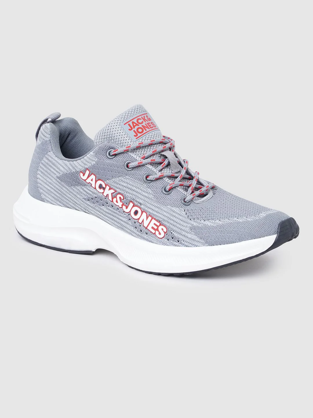 Grey Knit Sneakers - Image 4