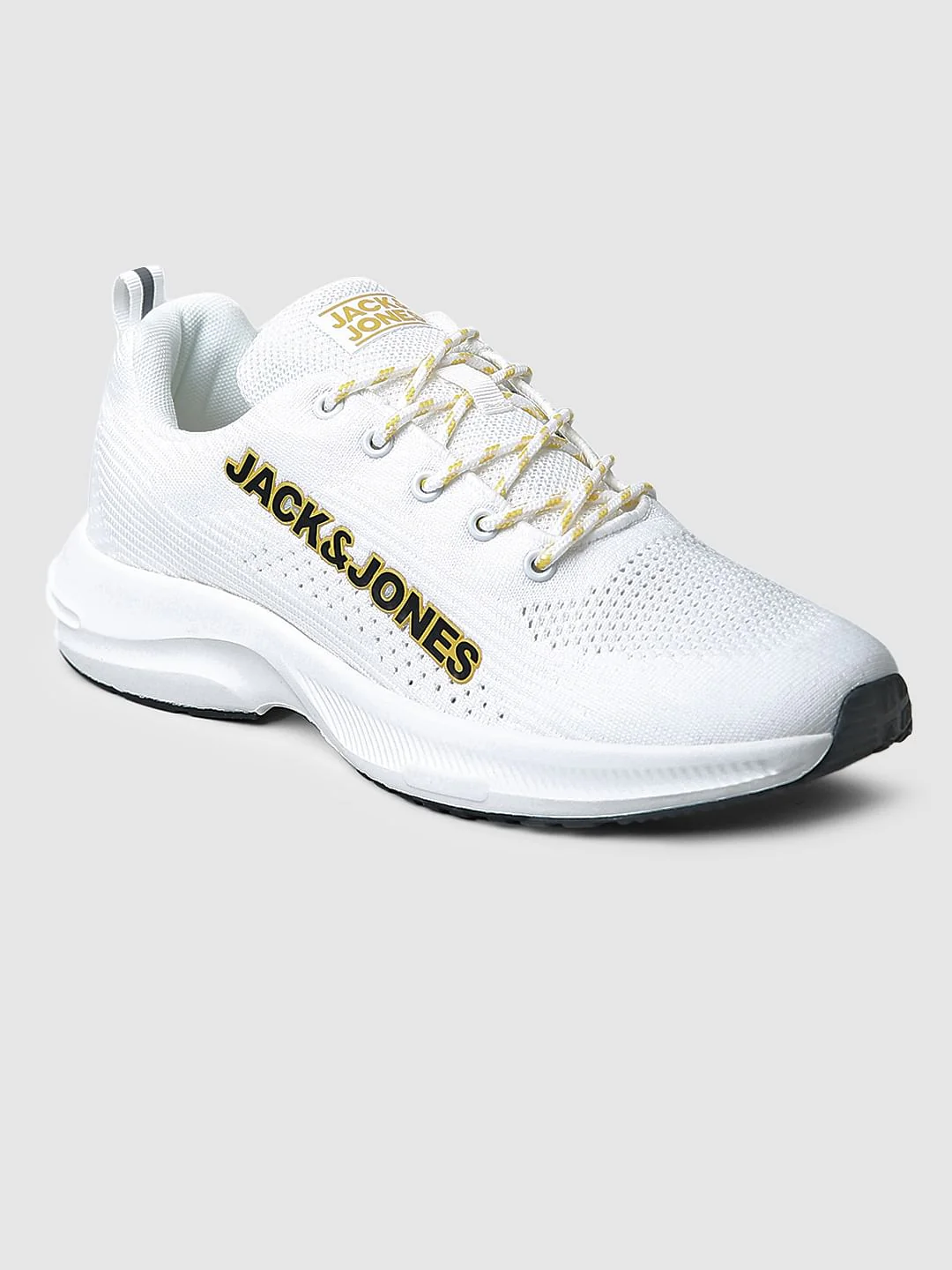 White Knit Sneakers - Image 4