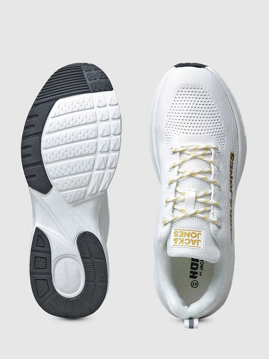 White Knit Sneakers - Image 5