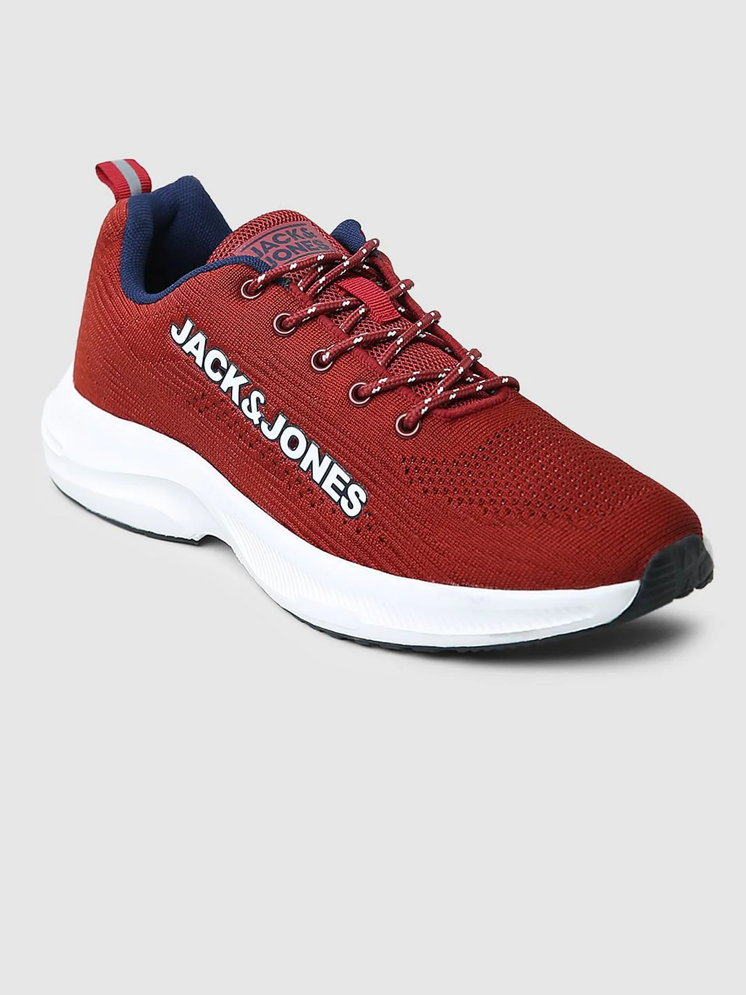 Red Knit Sneakers - Image 4